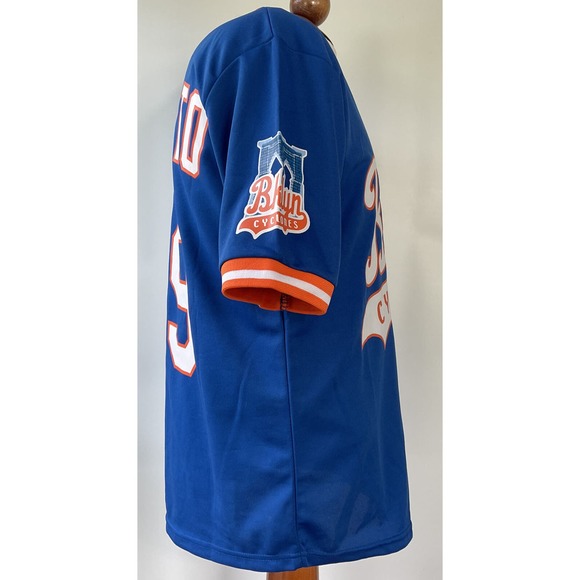 BROOKLYN CYCLONES SGA MICHAEL CONFORTO BLUE MINOR LEAGUE JERSEY SIZE SMALL - Picture 5 of 8